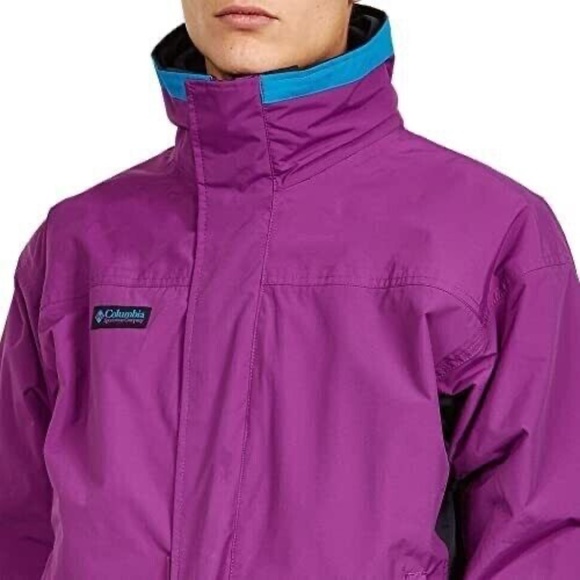 Columbia Mens Bugaboo 1986 Fleece Interchange Jacket PLUM BLUE BLACK 3 IN 1 NWT - Picture 1 of 5